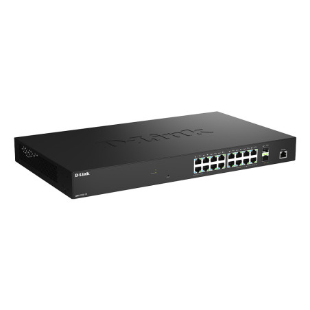 D-Link DMS-1250-18/E switch di rete Gestito L2 2.5G Ethernet (100/1000/2500) Nero