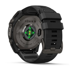 Garmin fēnix 9 3,56 cm (1.4") AMOLED 51 mm Digitale 454 x 454 Pixel Touch screen Titanio Wi-Fi GPS (satellitare)