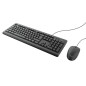 Trust Primo tastiera Mouse incluso Universale USB QWERTY Inglese Nero Trust Primo tastiera Mouse incluso Universale USB QWERTY Inglese Nero