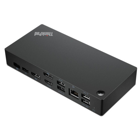 Lenovo ThinkPad Universal USB-C Smart Dock Cablato USB 3.2 Gen 2 (3.1 Gen 2) Type-C Nero