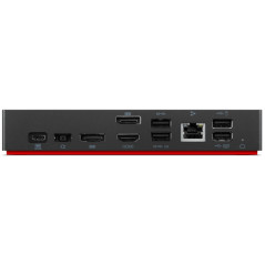 Lenovo ThinkPad Universal USB-C Smart Dock Cablato USB 3.2 Gen 2 (3.1 Gen 2) Type-C Nero