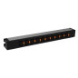 Legrand 646814 unità di distribuzione dell'energia (PDU) 10 presa(e) AC 1U Nero Legrand 646814 unità di distribuzione dell'energia (PDU) 10 presa(e) AC 1U Nero