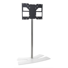 ITB ER038443 Supporto TV a parete 190,5 cm (75") Nero, Bianco