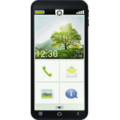 Emporia SMART.ME7 13,8 cm (5.45") SIM singola Android 15 4G USB tipo-C 6 GB 128 GB 3500 mAh Nero