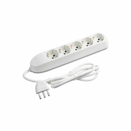 bticino 3685D prolunghe e multiple 1,5 m 5 presa(e) AC Interno Bianco