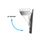 Multibrackets 9592 Supporto TV a parete 2,54 m (100") Bianco Multibrackets 9592 Supporto TV a parete 2,54 m (100") Bianco