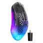 Steelseries Aerox 3 Wireless Gen 2 mouse Gaming Mano destra RF senza fili + Bluetooth Ottico 26000 DPI