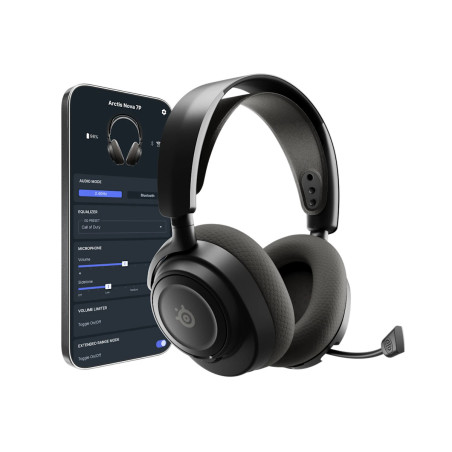 Steelseries Arctis Nova 7P Wireless Gen 2 Auricolare Con cavo e senza cavo A Padiglione Gaming USB tipo-C Bluetooth Nero