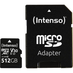 Intenso 3433493 memoria flash 512 GB MicroSDXC UHS-I Classe 10