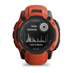 Garmin Instinct 2X Solar 2,79 cm (1.1") MIP 50 mm Digitale 176 x 176 Pixel Touch screen Rosso GPS (satellitare)