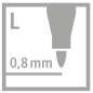 STABILO GREENpoint penna tecnica Rosso 1 pz STABILO GREENpoint penna tecnica Rosso 1 pz