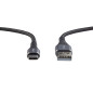 Intenso CHARGING / DATA CABLE / MODEL A60C / 1 METER LENGTE / KLEUR ZWART cavo USB 1 m USB A USB C Nero Intenso CHARGING / DATA CABLE / MODEL A60C / 1 METER LENGTE / KLEUR ZWART cavo USB 1 m USB A USB C Nero