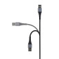 Intenso CHARGING/DATA CABLE A60C MIX 3PCS PACK ZWART cavo USB USB A USB C Nero Intenso CHARGING/DATA CABLE A60C MIX 3PCS PACK ZWART cavo USB USB A USB C Nero