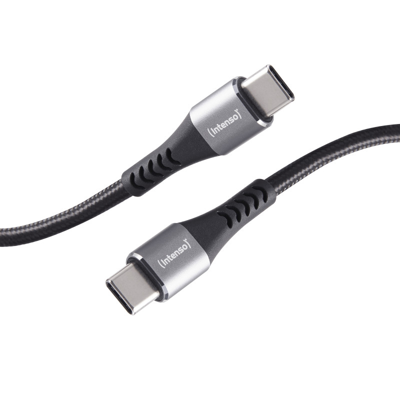 Intenso CHARGING / DATA CABLE C240C / 2 METER / ZWART cavo USB 2 m USB C 240 W Nero Intenso CHARGING / DATA CABLE C240C / 2 METER / ZWART cavo USB 2 m USB C 240 W Nero