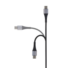 Intenso CHARGING   DATA CABLE C240C   2 METER   ZWART cavo USB 2 m USB C 240 W Nero