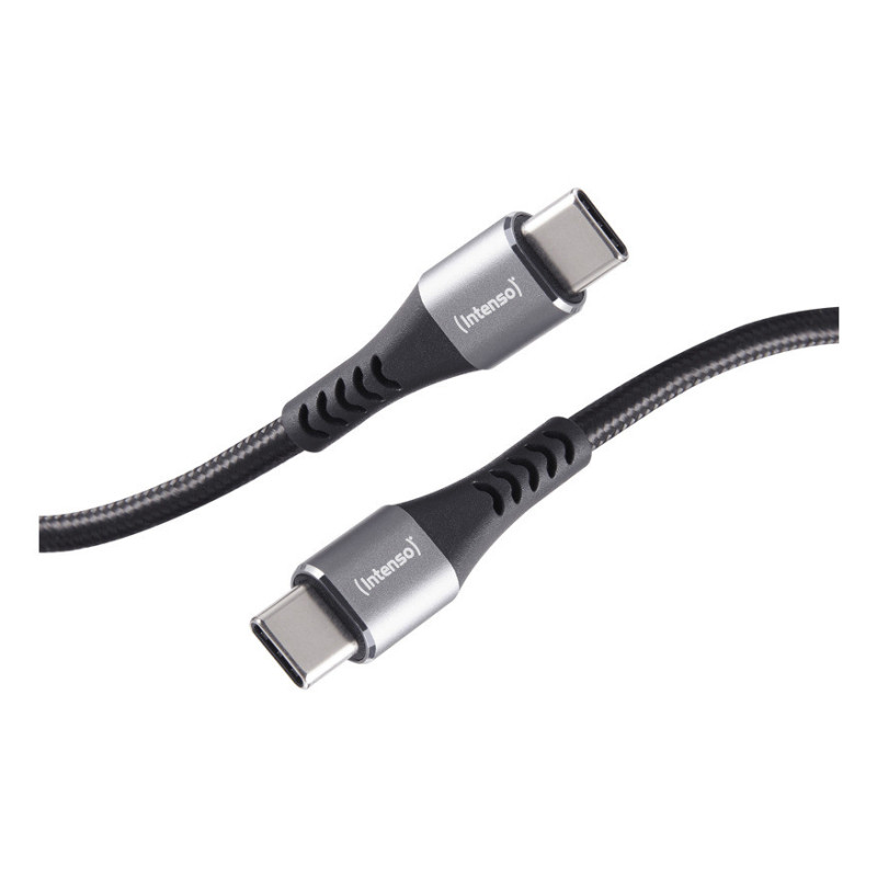 Intenso C100C cavo USB 2 m USB C 480 Gbit/s Nero Intenso C100C cavo USB 2 m USB C 480 Gbit/s Nero