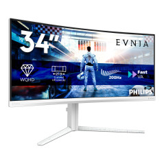 Philips 34M2C5601QA/00 Monitor PC 86,4 cm (34") 3440 x 1440 Pixel Bianco