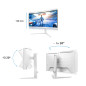 Philips 34M2C5601QA/00 Monitor PC 86,4 cm (34") 3440 x 1440 Pixel Bianco Philips 34M2C5601QA/00 Monitor PC 86,4 cm (34") 3440 x 1440 Pixel Bianco