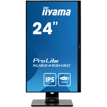 iiyama ProLite XUB2492HSC-B1 Monitor PC 60,5 cm (23.8") 1920 x 1080 Pixel Full HD LCD Nero