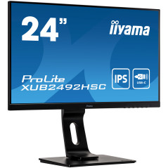 iiyama ProLite XUB2492HSC-B1 Monitor PC 60,5 cm (23.8") 1920 x 1080 Pixel Full HD LCD Nero