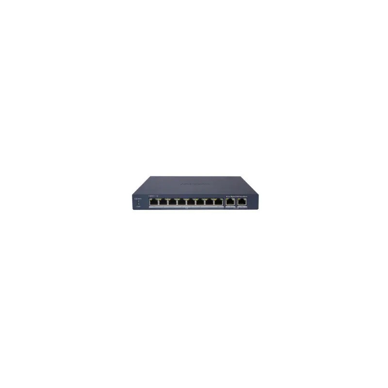 Hikvision DS-3E1510P-EI/M switch di rete Gestito Gigabit Ethernet (10/100/1000) Supporto Power over Ethernet (PoE) Grigio
