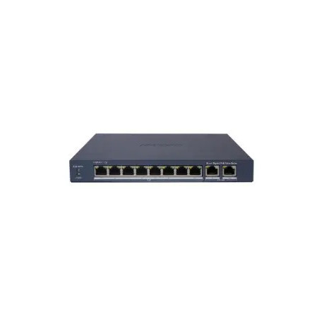 Hikvision DS-3E1510P-EI M switch di rete Gestito Gigabit Ethernet (10 100 1000) Supporto Power over Ethernet (PoE) Grigio