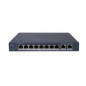 Hikvision DS-3E1510P-EI/M switch di rete Gestito Gigabit Ethernet (10/100/1000) Supporto Power over Ethernet (PoE) Grigio