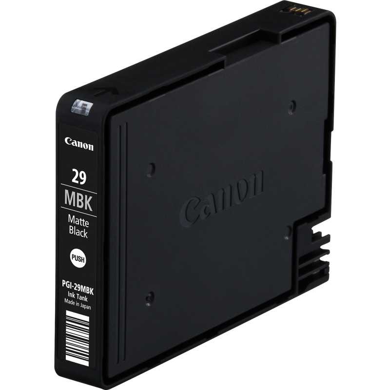 Canon Cartuccia d'inchiostro nero opaco PGI-29MBK Canon Cartuccia d'inchiostro nero opaco PGI-29MBK