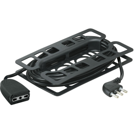 bticino 2528N prolunghe e multiple 5 m 1 presa(e) AC Interno Nero