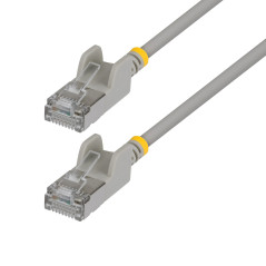 StarTech.com N6APATSTP34GRS50CM cavo di rete Grigio 0,5 m Cat6a U FTP (STP) Rotondo