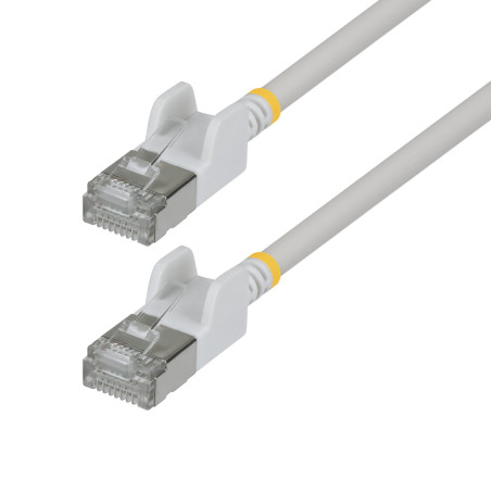 StarTech.com N6APATSTP34WHS50CM cavo di rete Bianco 0,5 m Cat6a U FTP (STP) Rotondo