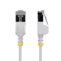 StarTech.com N6APATSTP34WHS50CM cavo di rete Bianco 0,5 m Cat6a U/FTP (STP) Rotondo