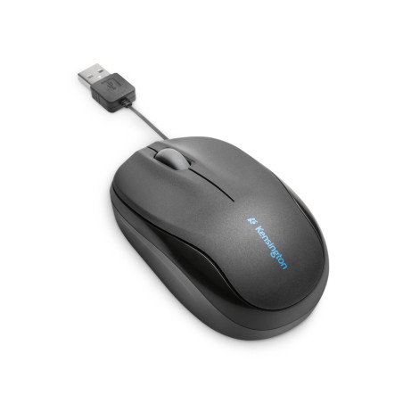 Kensington Mouse Pro Fit portatile con cavo riavvolgibile