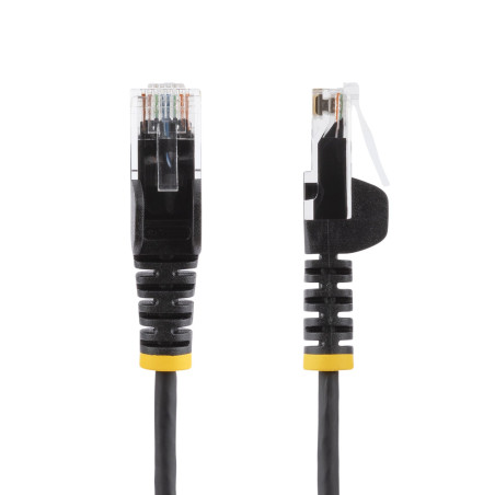 StarTech.com N6PAT50CMBKS10PK cavo di rete Nero 0,5 m Cat6 U UTP (UTP)