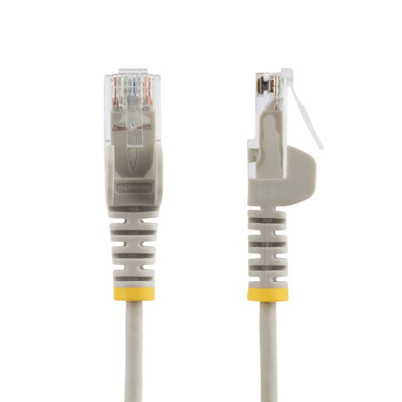 StarTech.com N6PAT25CMGRS10PK cavo di rete Grigio 0,25 m Cat6 U UTP (UTP)