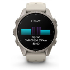 Garmin fēnix 9 3,3 cm (1.3") AMOLED 43 mm Digitale 416 x 416 Pixel Touch screen Grigio Wi-Fi GPS (satellitare)