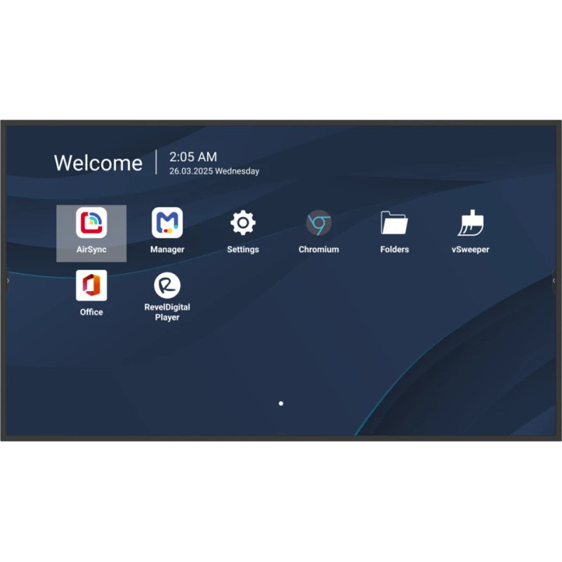 Viewsonic CDE4331-1C visualizzatore di messaggi Pannello piatto per segnaletica digitale 109,2 cm (43") LCD Wi-Fi 500 cd/m² 4K