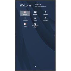 Viewsonic CDE4331-1C visualizzatore di messaggi Pannello piatto per segnaletica digitale 109,2 cm (43") LCD Wi-Fi 500 cd m² 4K