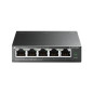 TP-Link TL-SG1005LP switch di rete Non gestito Gigabit Ethernet (10/100/1000) Supporto Power over Ethernet (PoE) Nero TP-Link TL-SG1005LP switch di rete Non gestito Gigabit Ethernet (10/100/1000) Supporto Power over Ethernet (PoE) Nero