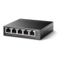 TP-Link TL-SG1005LP switch di rete Non gestito Gigabit Ethernet (10/100/1000) Supporto Power over Ethernet (PoE) Nero TP-Link TL-SG1005LP switch di rete Non gestito Gigabit Ethernet (10/100/1000) Supporto Power over Ethernet (PoE) Nero