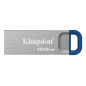 Kingston Technology DataTraveler 128GB ® Kyson 220 MB/s USB 3.2 Gen 1 in metallo