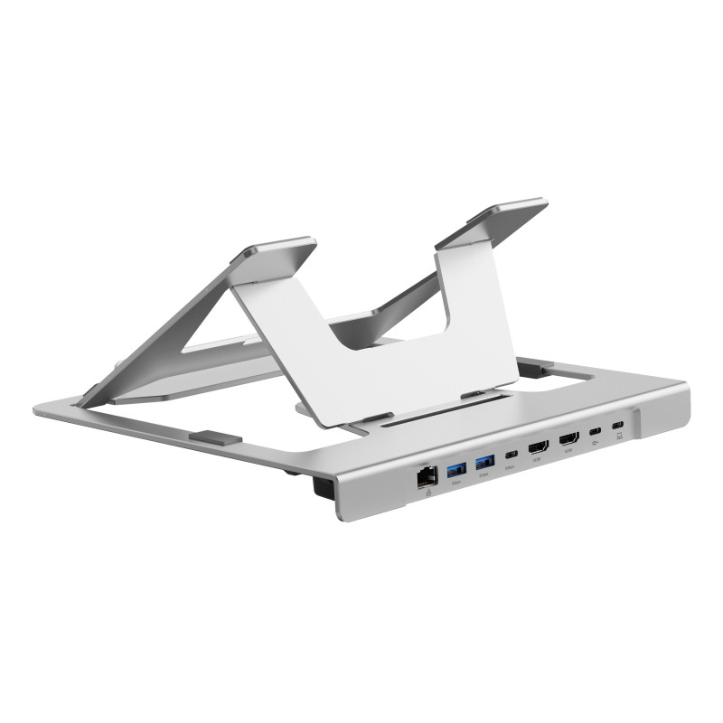 Conceptronic DONN35S supporto per laptop Supporto per computer portatile Argento