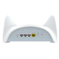 D-Link M95 sistema Wi-Fi Mesh Tri-band (2,4 GHz 5 GHz 6 GHz) Wi-Fi 6E (802.11ax) Blu, Bianco 3 Interno