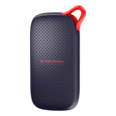 SanDisk Portable SSD (V3) 1 TB USB tipo-C 3.2 Gen 2 (3.1 Gen 2) Blu marino, Rosso