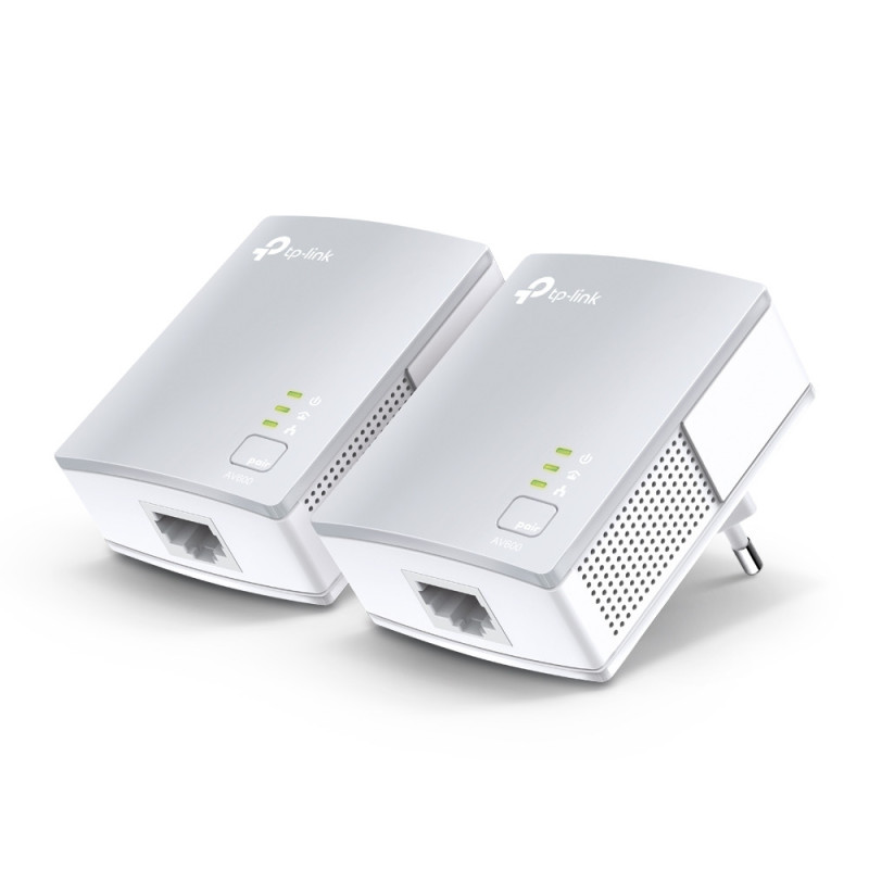 TP-Link PA411KIT 500 Mbit/s Collegamento ethernet LAN Bianco 2 pz TP-Link PA411KIT 500 Mbit/s Collegamento ethernet LAN Bianco 2 pz