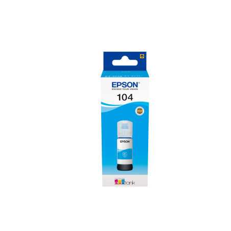 Epson 104 EcoTank Cyan ink bottle C13T00P240