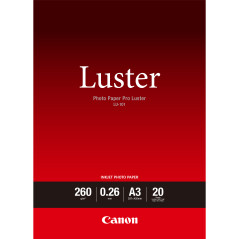 Canon Carta fotografica Luster PRO LU-101 A3 - 20 fogli