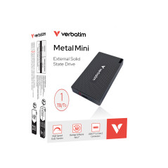 Verbatim 32031 unità esterna a stato solido 1 TB USB tipo-C USB 3.2 Gen 2x2 Grigio