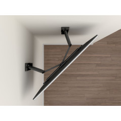 ITB MB2623 Supporto TV a parete 177,8 cm (70") Nero