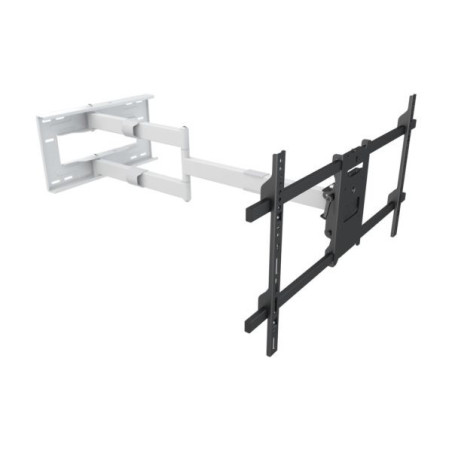 ITB MB6874 Supporto TV a parete 190,5 cm (75") Nero, Bianco